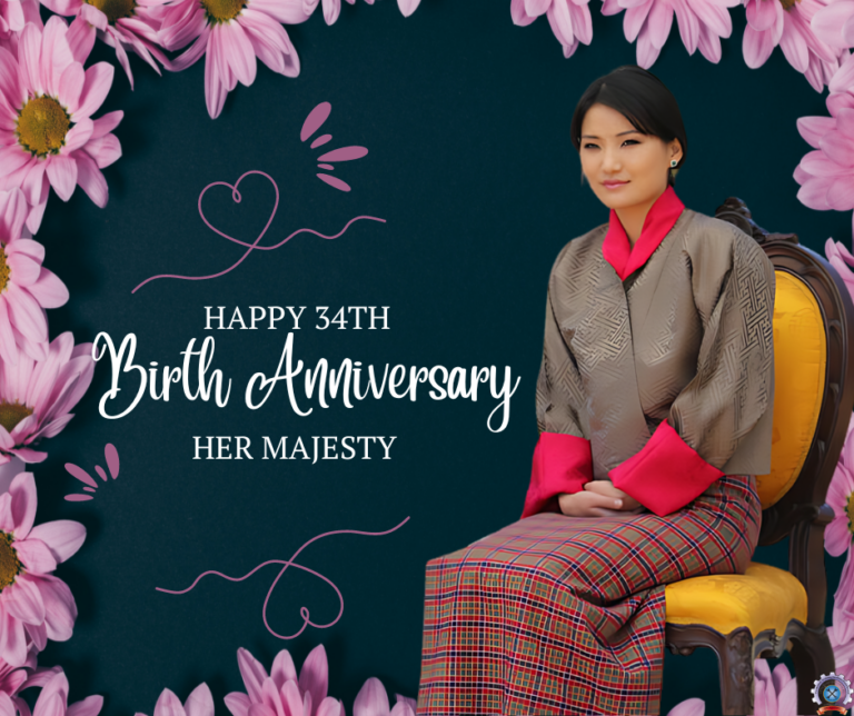 Her Majesty The Gyaltsuen’s 34th birthday