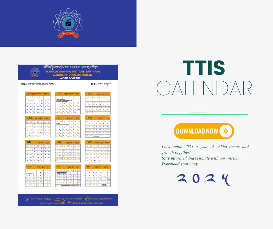 TTIS 2025 Calendar