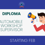 automobile workshop supervisor