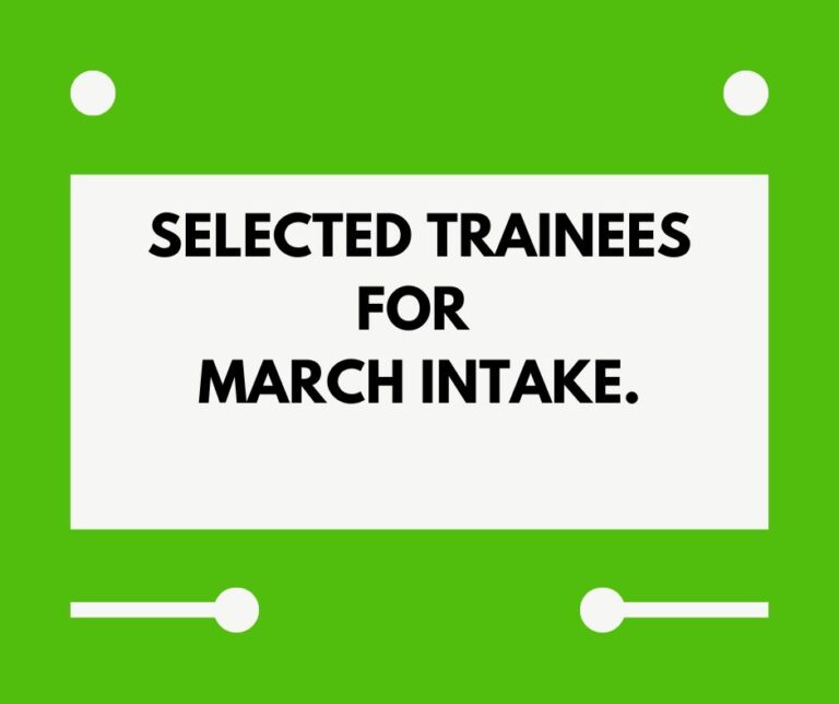 march intake 2025