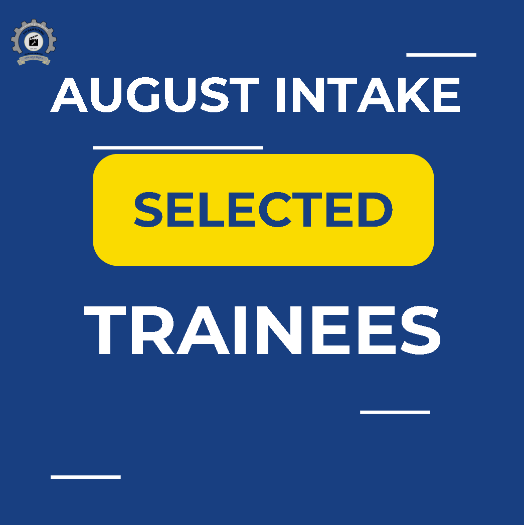 August Intake – Selected Trainees